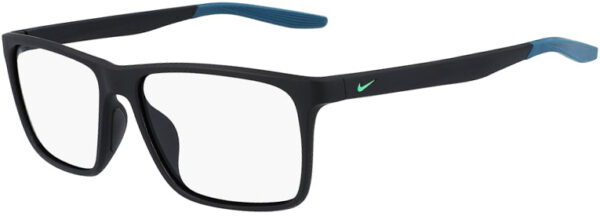 Nike-7116-011-Matte-Black-Space-Blue-Frame-Matte-Black-Space-Blue-Lens-Angled-Side-Left