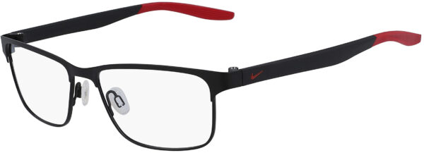 Nike-8130-073-Satin-Black-Gym-Red-Frame-Satin-Black-Gym-Red-Lens-Angled-Side-Left