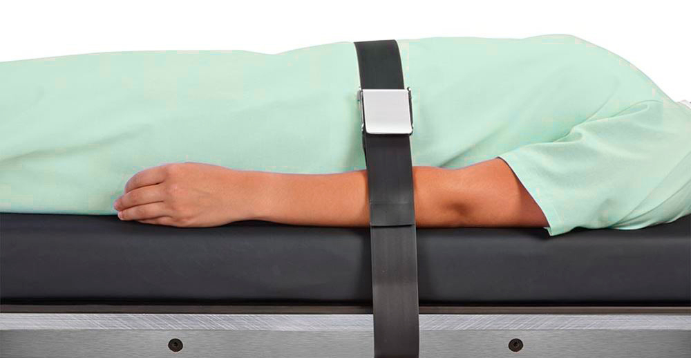 Patient-Restraint-strap-w-1-buckle-green