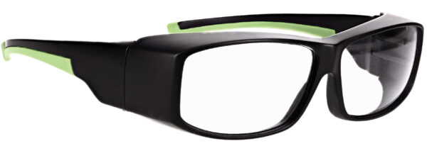 Phillips_Safety-17001-Matte_Black_with_Green-angleright-lenses_CD2