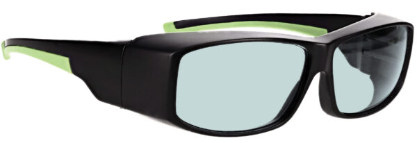 Phillips_Safety-17001-Matte_Black_with_Green-angleright-lenses_KG5