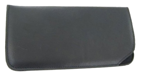 Black Rectangle Nylon Case with Zipper, ACC-EZA611-BULK