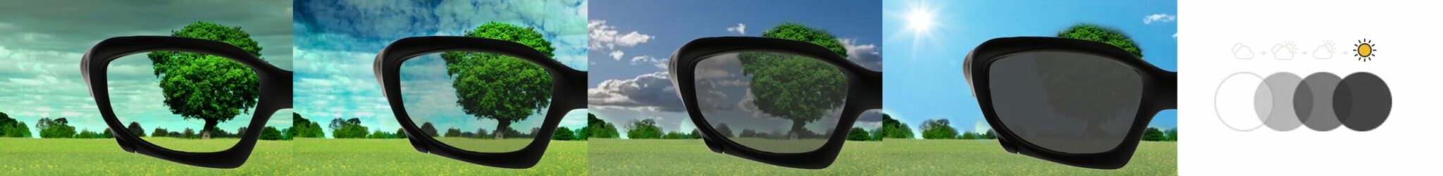 Transition safety glasses sunlight