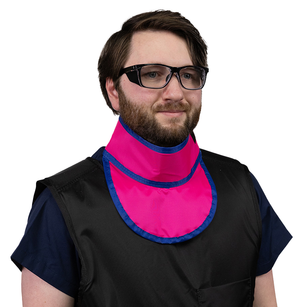 PS-Thyroid-Shield-Nylon-Blue-Angle-Left_model_whitebg