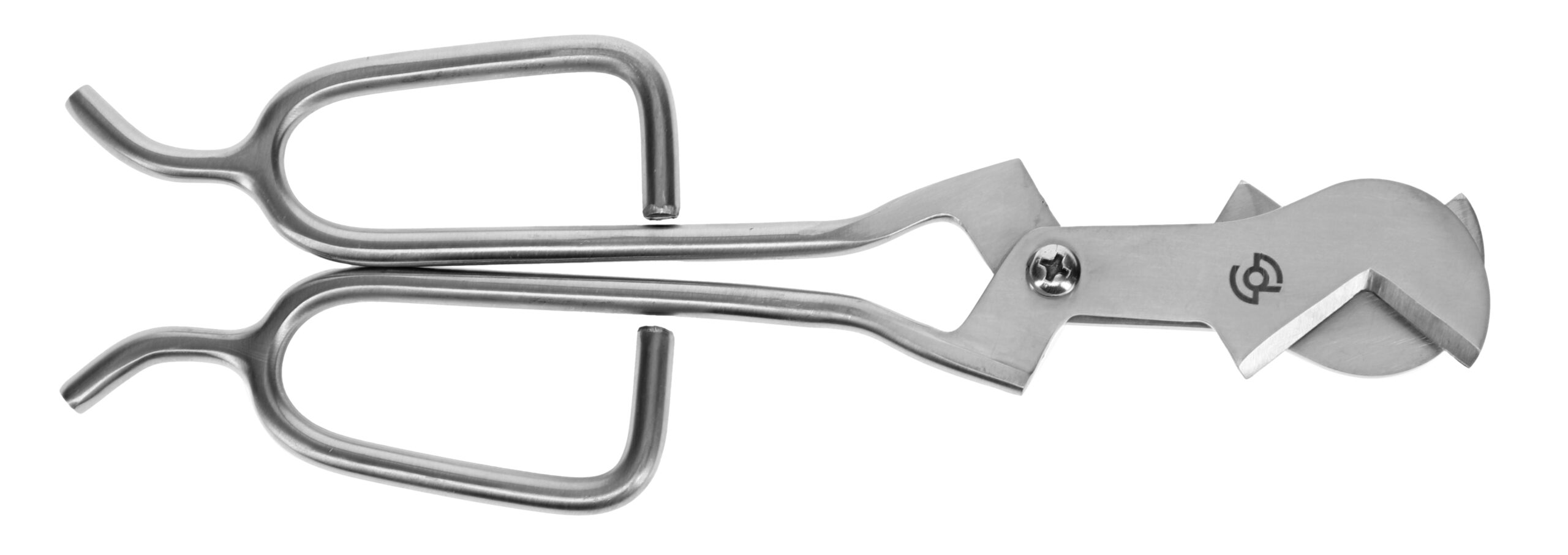 Blunt-End Serrated Stainless Steel Tweezers GB-TZ02-14