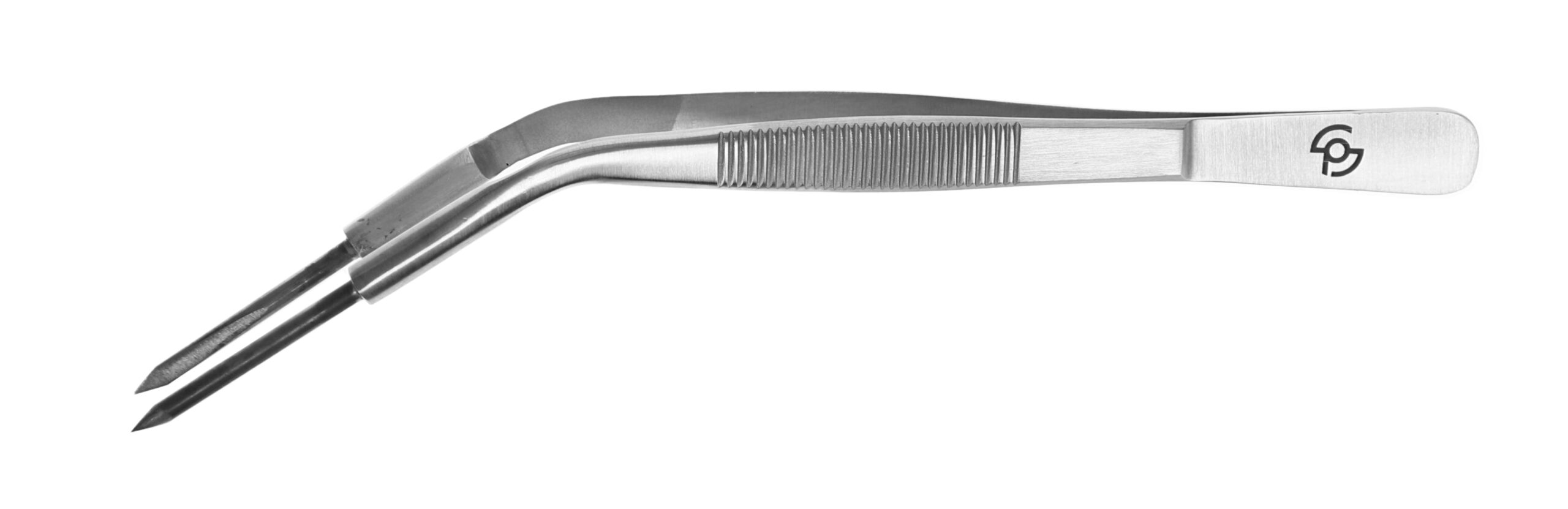 Blunt-End Serrated Stainless Steel Tweezers GB-TZ02-14