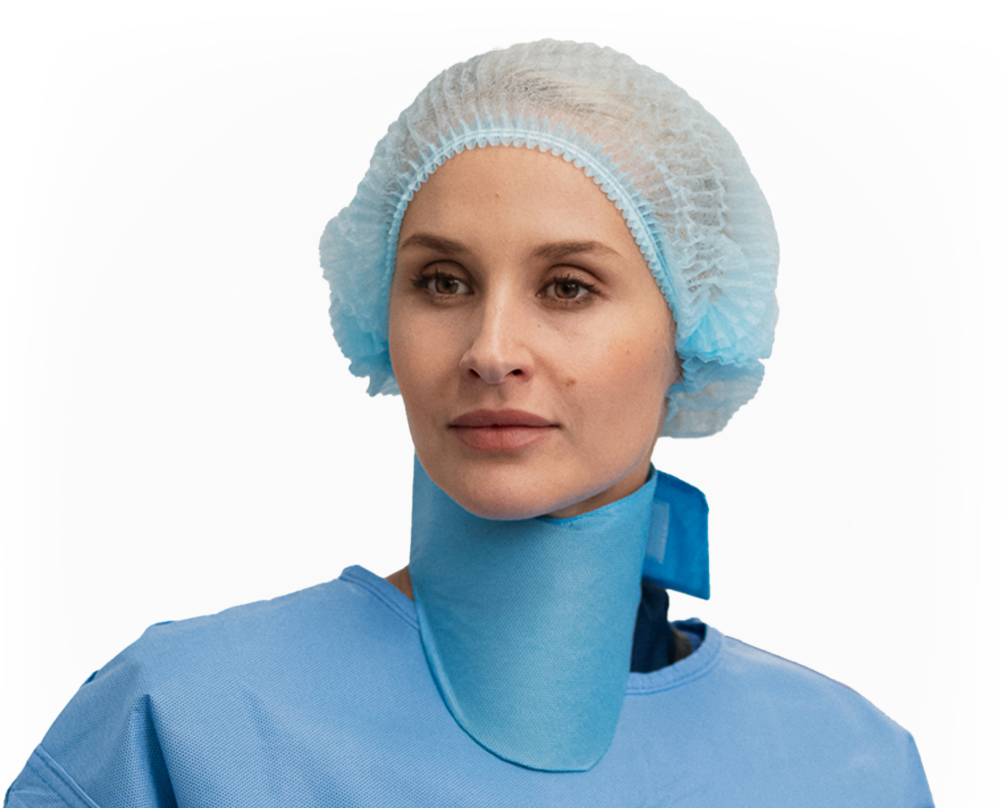 PS-Thyroid-Shield-Nylon-Blue-Angle-Left_model_whitebg